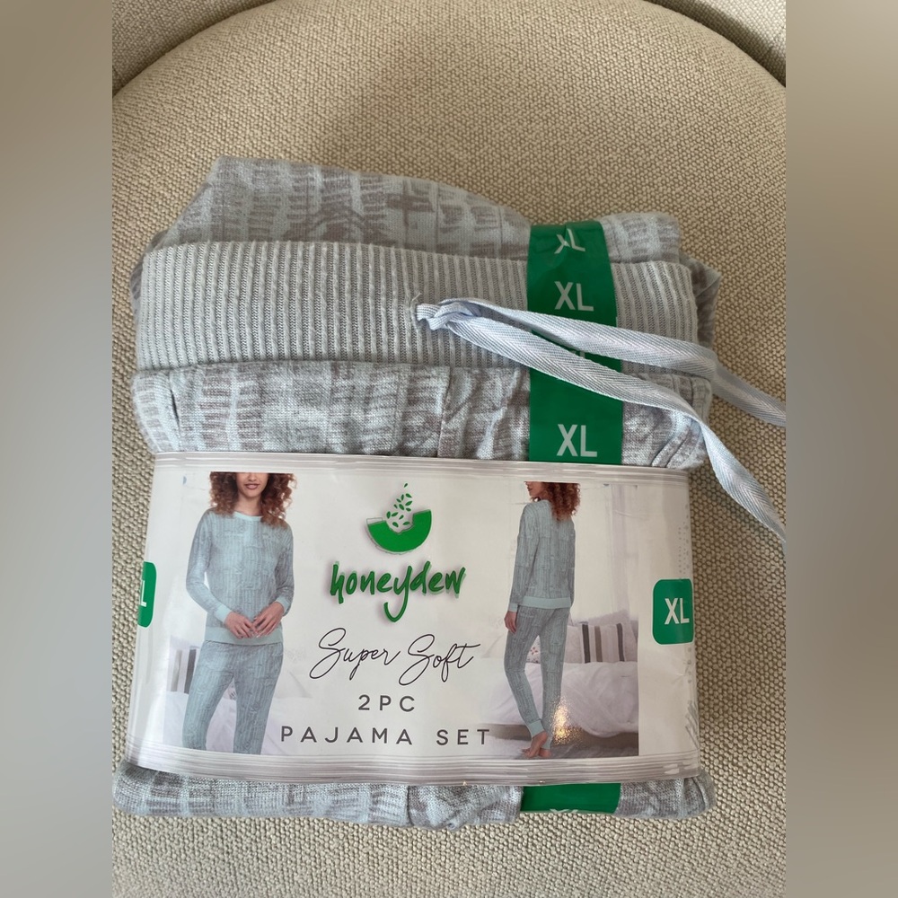 Honeydew Intimates Super Soft Pajama Set - Light Gray
